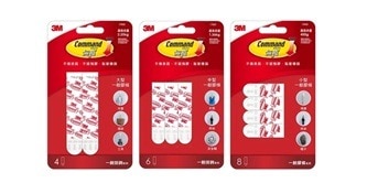 無痕一般掛勾替換膠條
