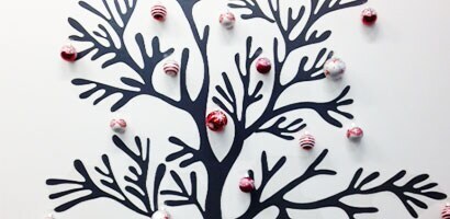 摩登聖誕樹裝飾