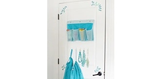 步驟8：美化門後收納區域
