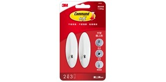 3M無痕中型鐵上鉤
