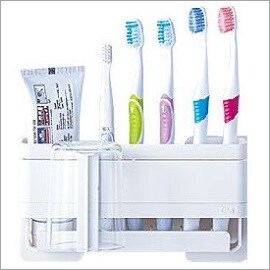 3M™ 無痕™ 極淨防水收納系列-牙刷收納架 17721